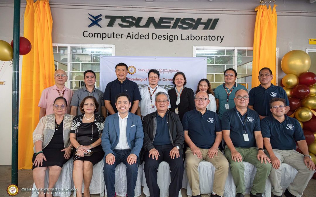 CIT University unveils the Tsuneishi Technical Services (Phils.) Inc. laboratory marker